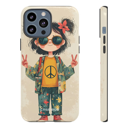 Peace Pigtails iPhone 13 Pro Max Case - Tough