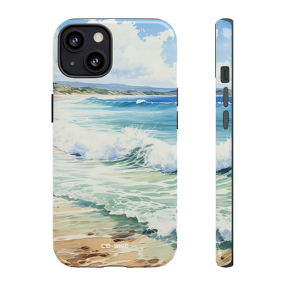 Serene Coastal Watercolors - iPhone Case