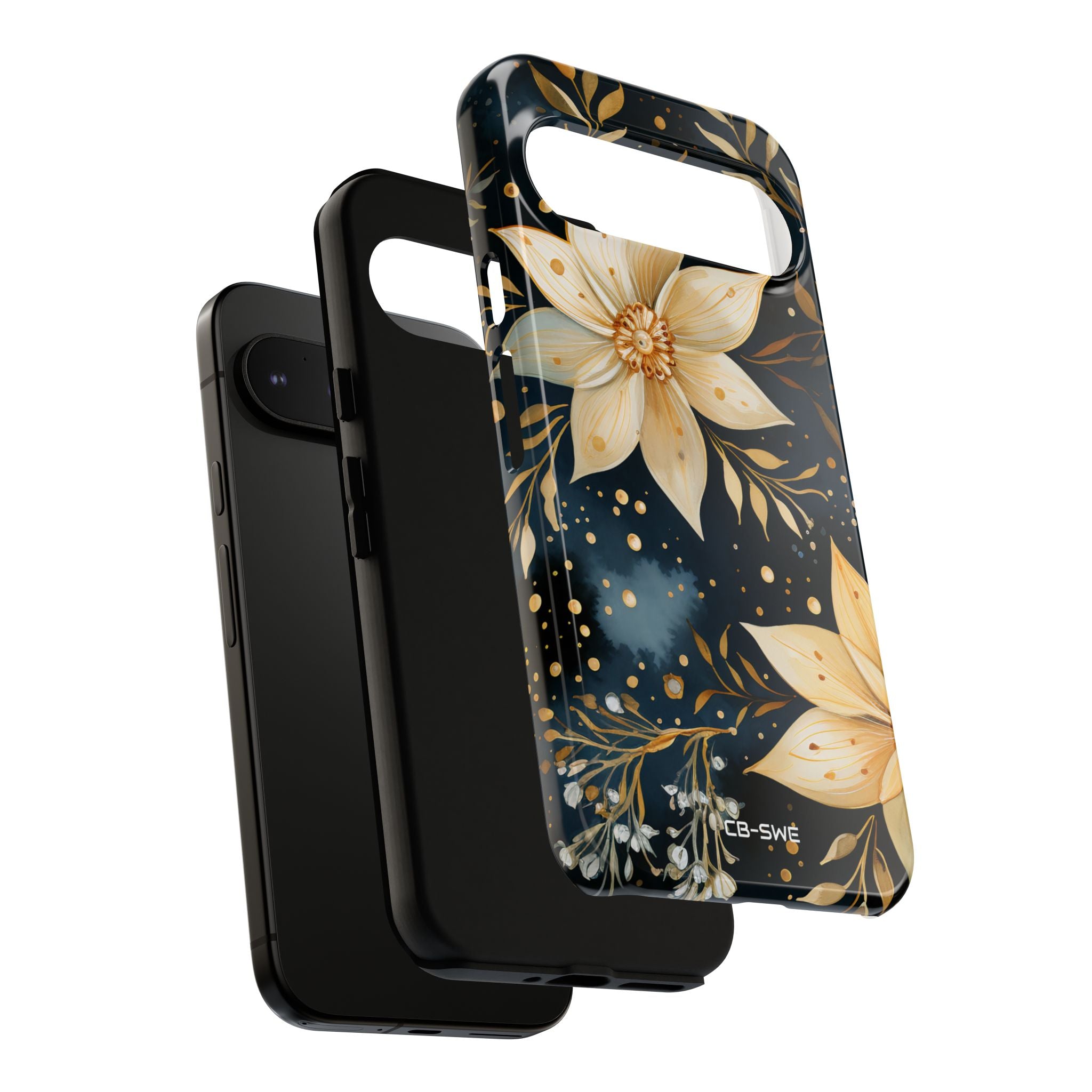 Floral Elegance Flourishes - Google Pixel Case