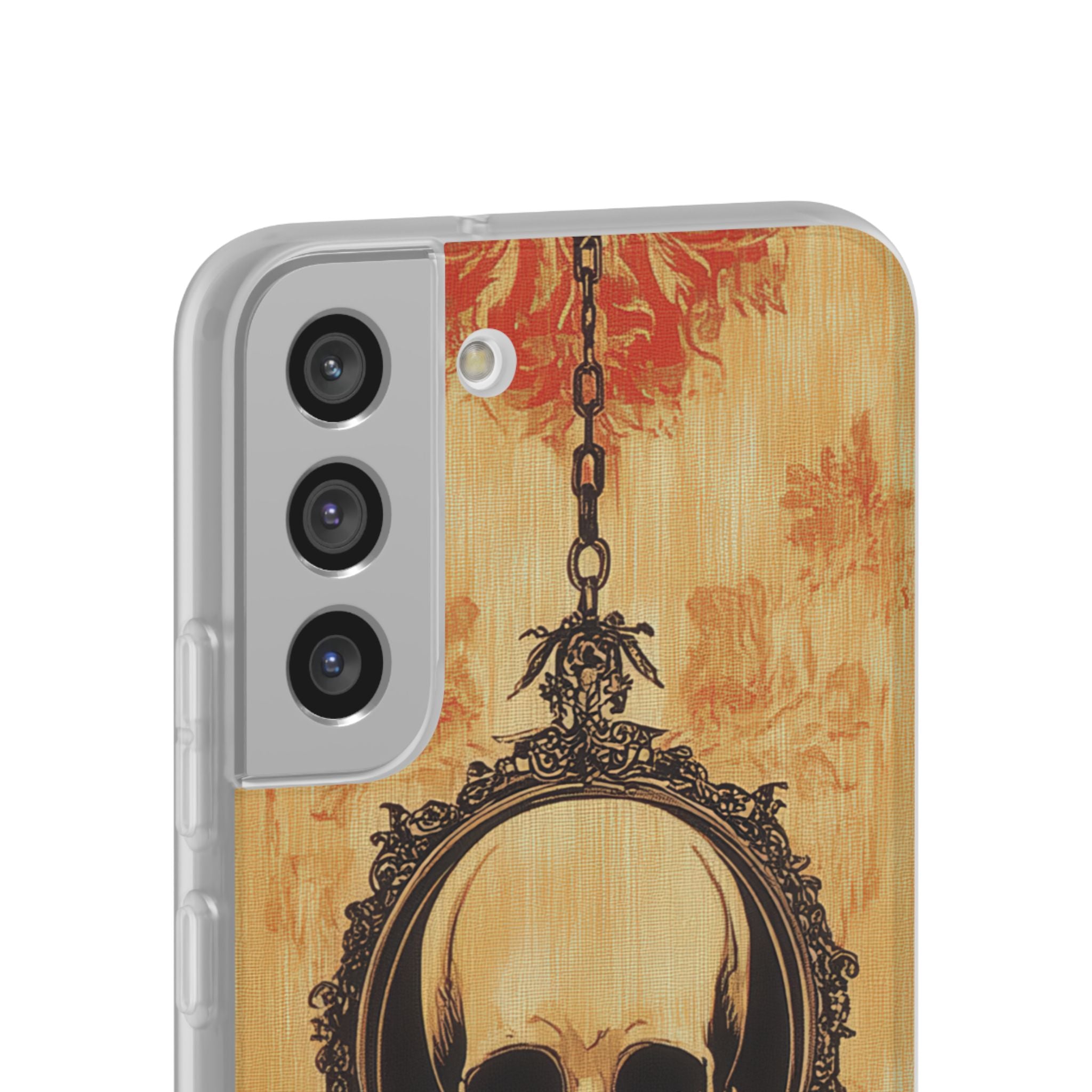 Gothic Skull Elegance Samsung S22 - Flexi Phone Case