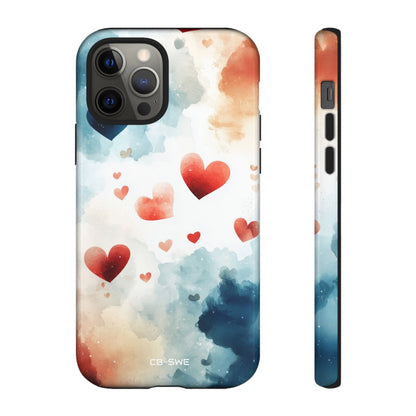 Floating Hearts Dance - iPhone Case