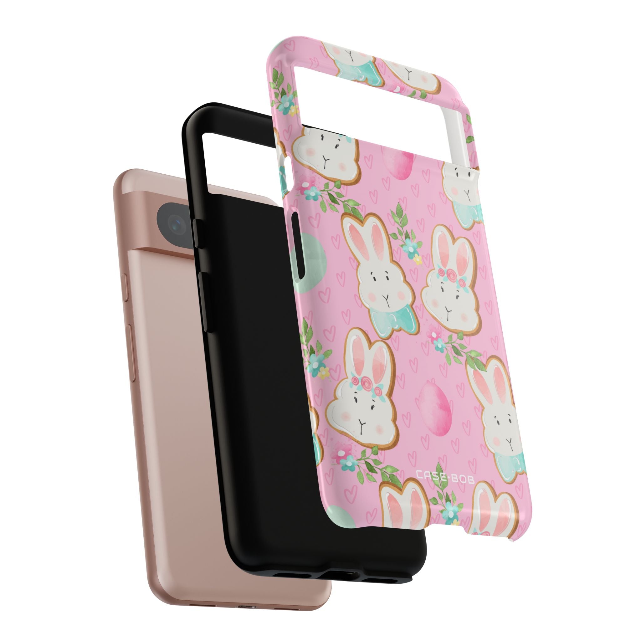 Bunny Blossom Google Pixel 8 Case - Tough