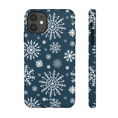 Snowflakes Dance Gracefully - iPhone Case