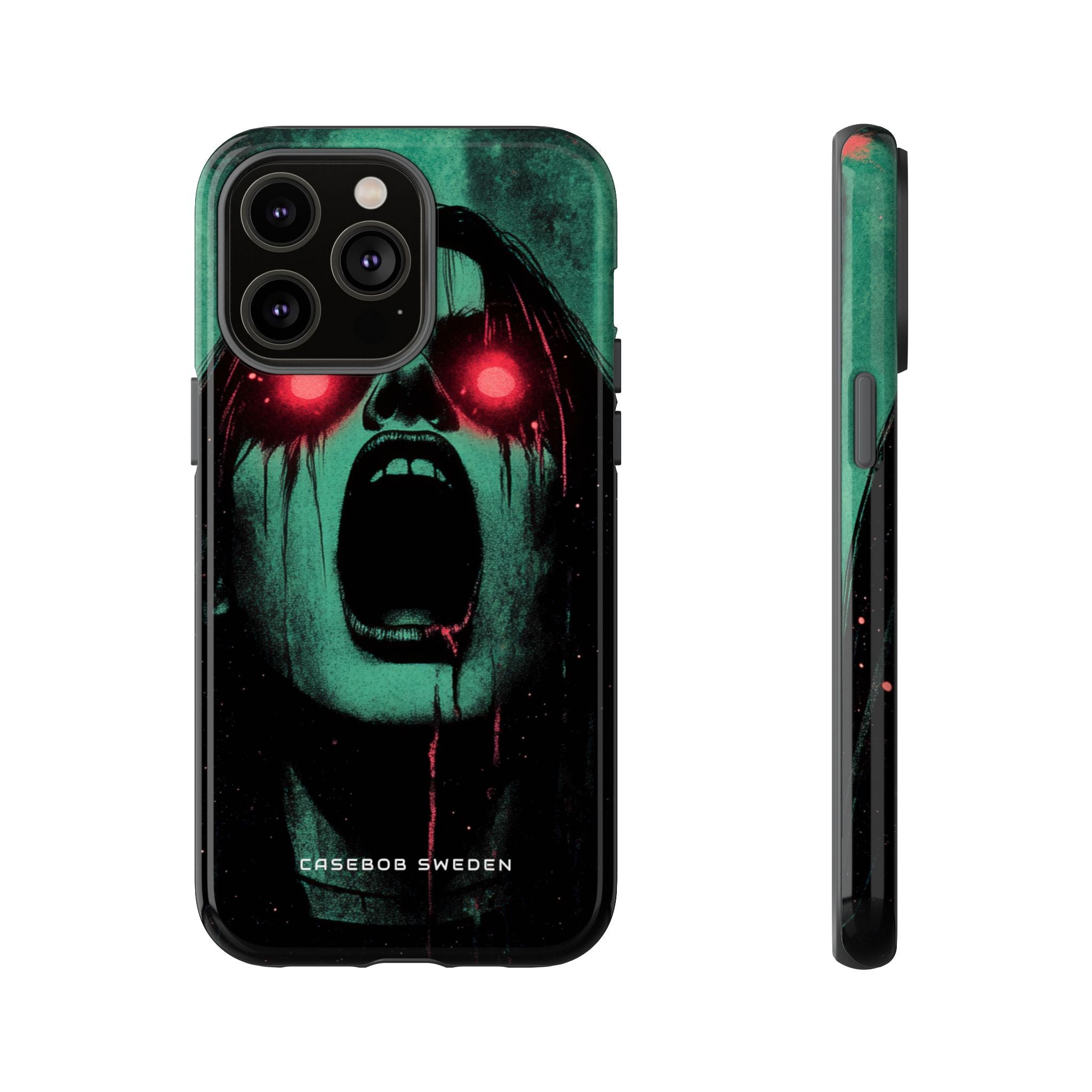 Haunting Glow of Gothic Eyes iPhone 14 - Tough Phone Case