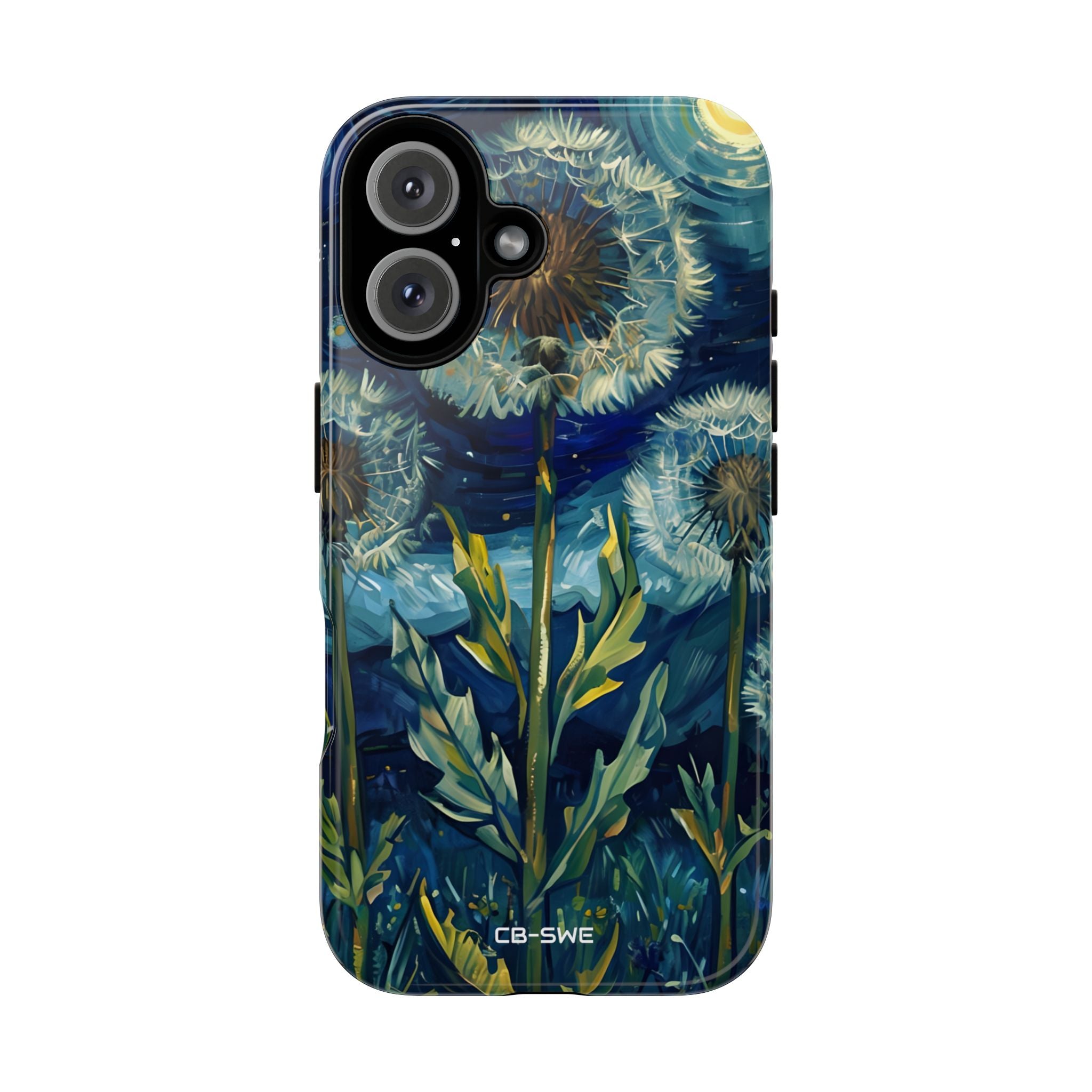 Dandelions Under Starlight - iPhone Case