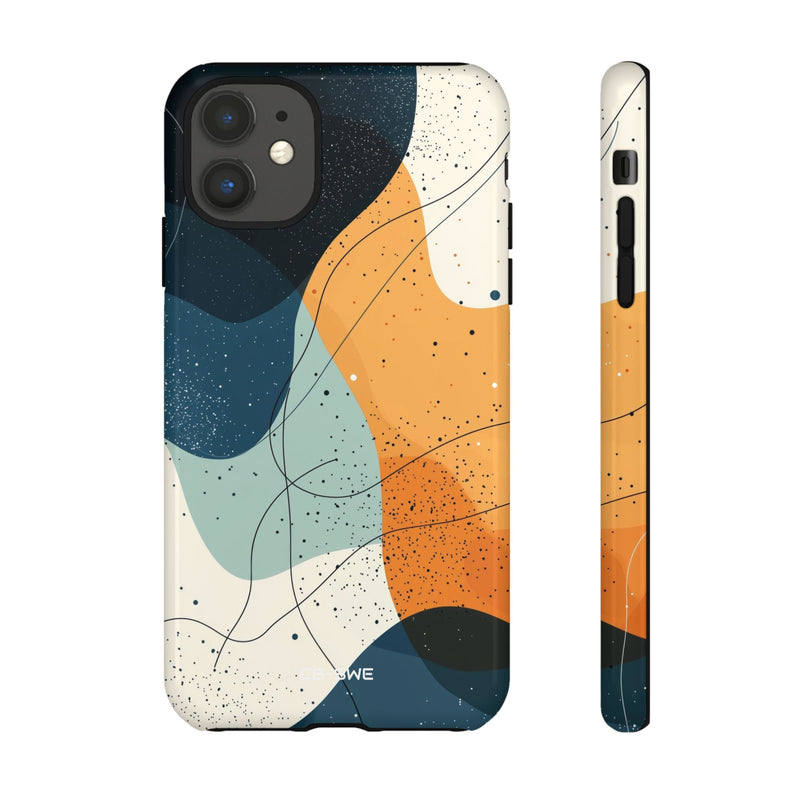 Waves Embrace Earth - iPhone Case