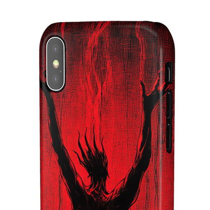 Crimson Despair  iPhone X - Slim Phone Case