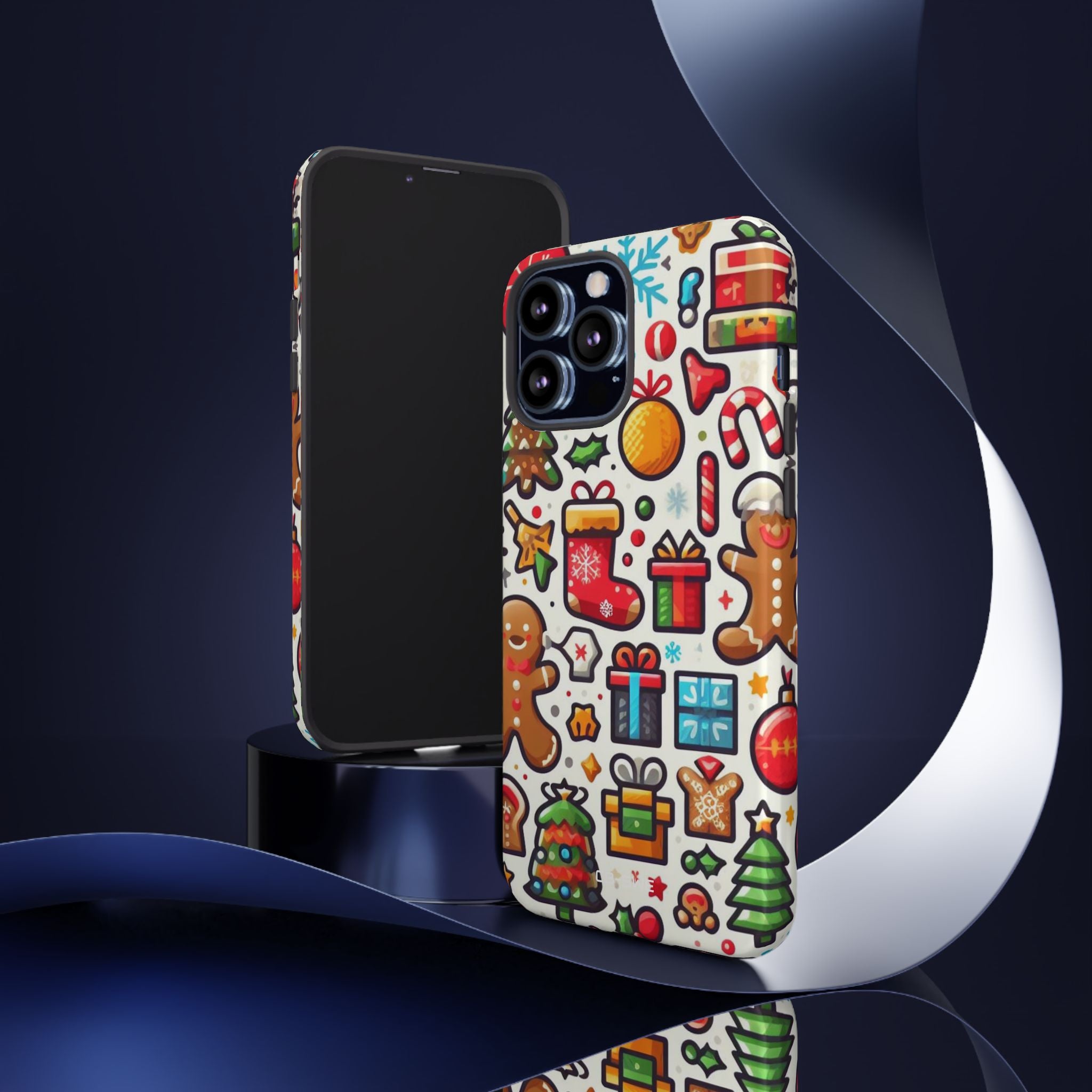 Holiday Icons Celebrate - iPhone Case