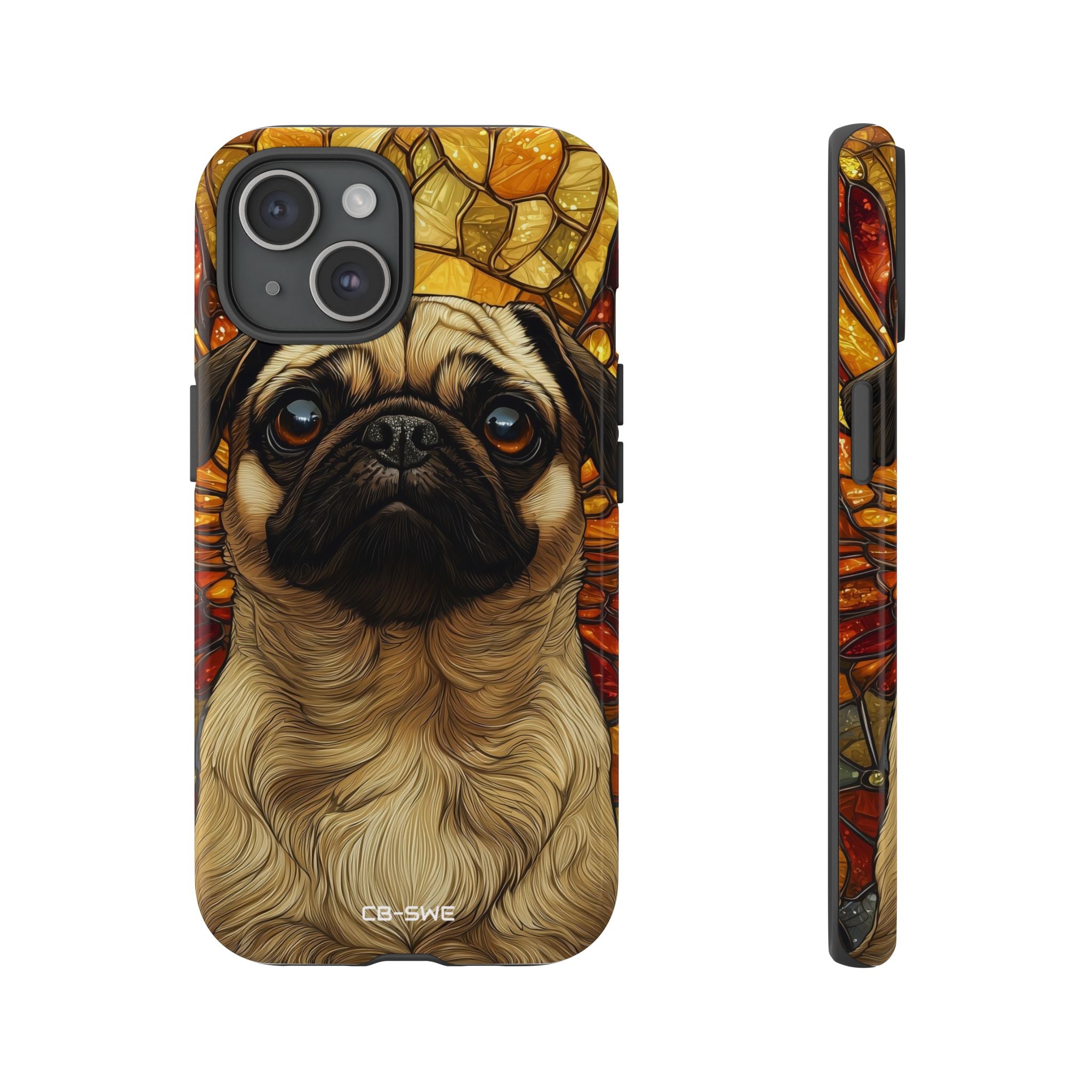 Pug Soars Brightly - iPhone Case