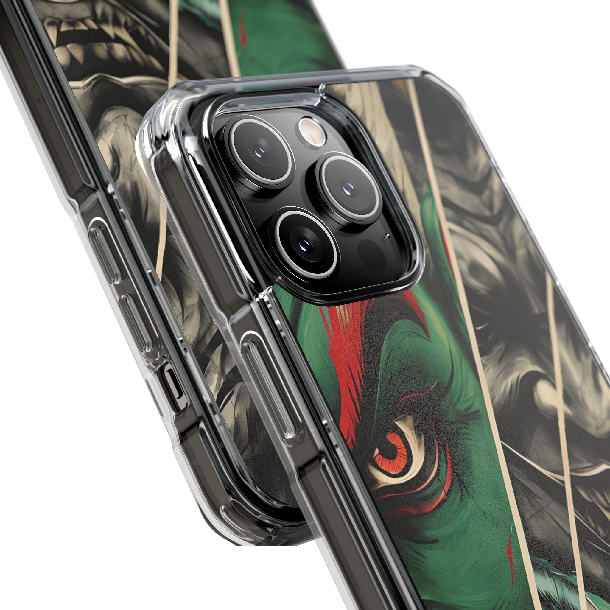 Demonic Panels Clash iPhone Case - Impact
