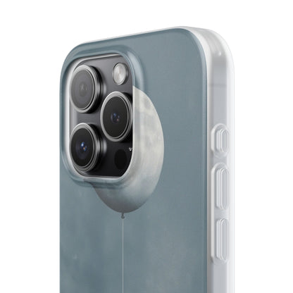 Moon Balloon iPhone 15 Pro Case - Soft