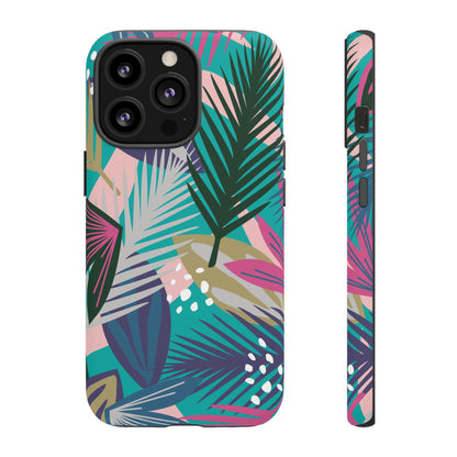 Tropical Leaf Loki - Protective Phone Case