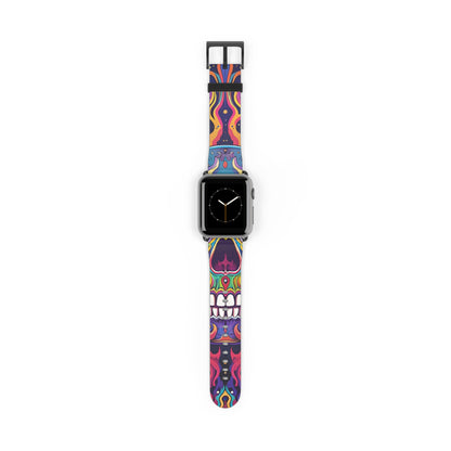 Psychedelic Skull - Watch Band