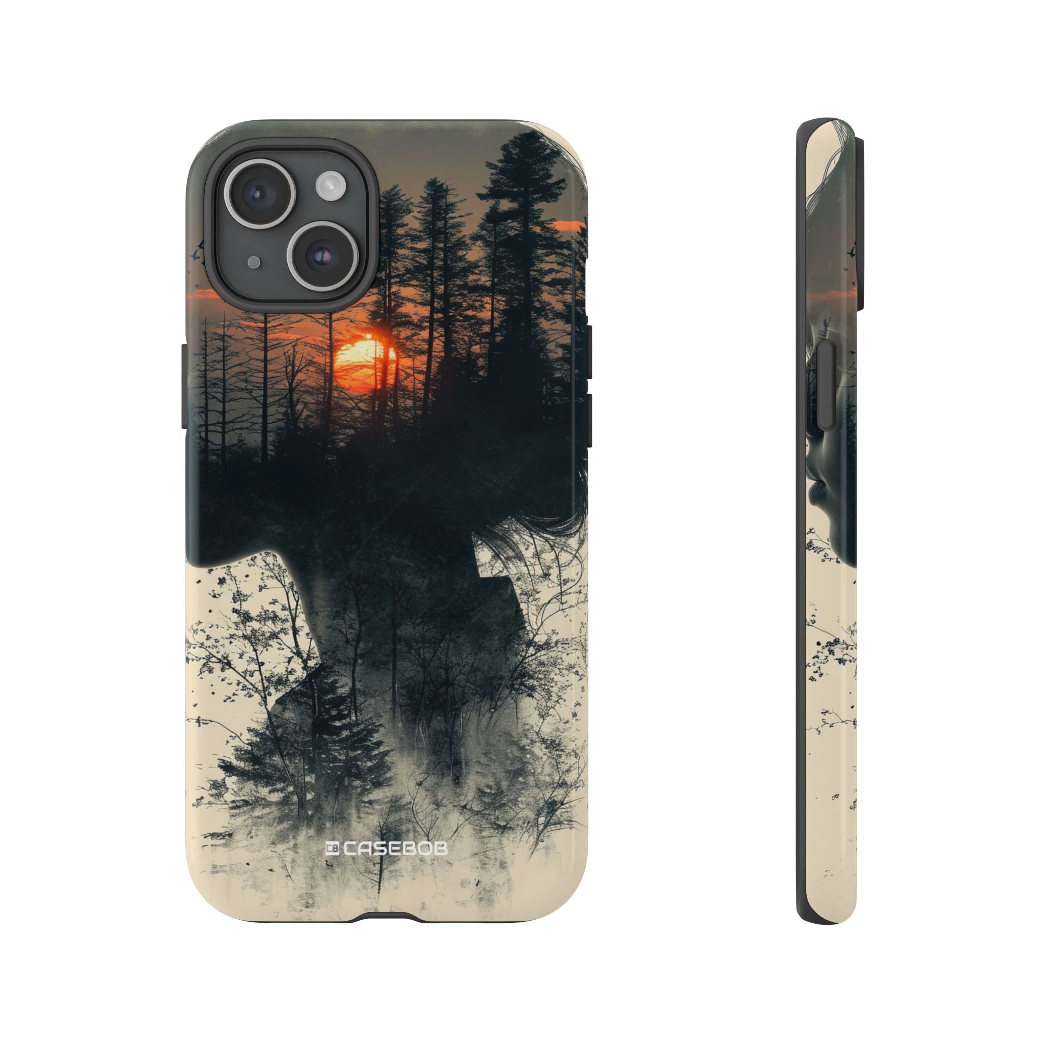 Tranquil Silhouette | Protective Phone Case for iPhone