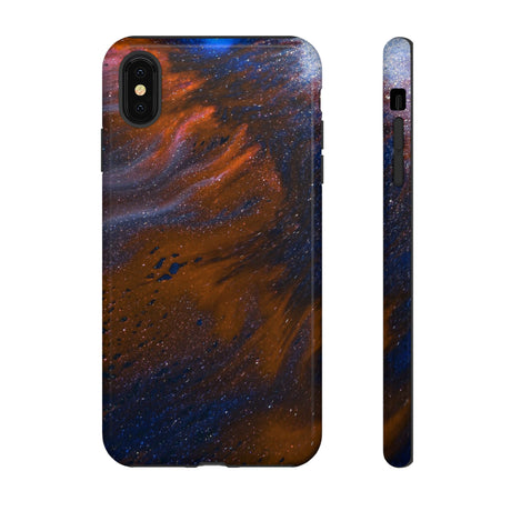 Gold Daze Ink Art iPhone Case (Protective) iPhone XS MAX Glossy Phone Case