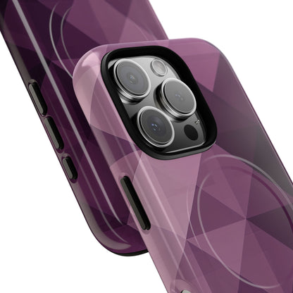 Gradient Purple Mosaic iPhone 16 | Tough+ Phone Case