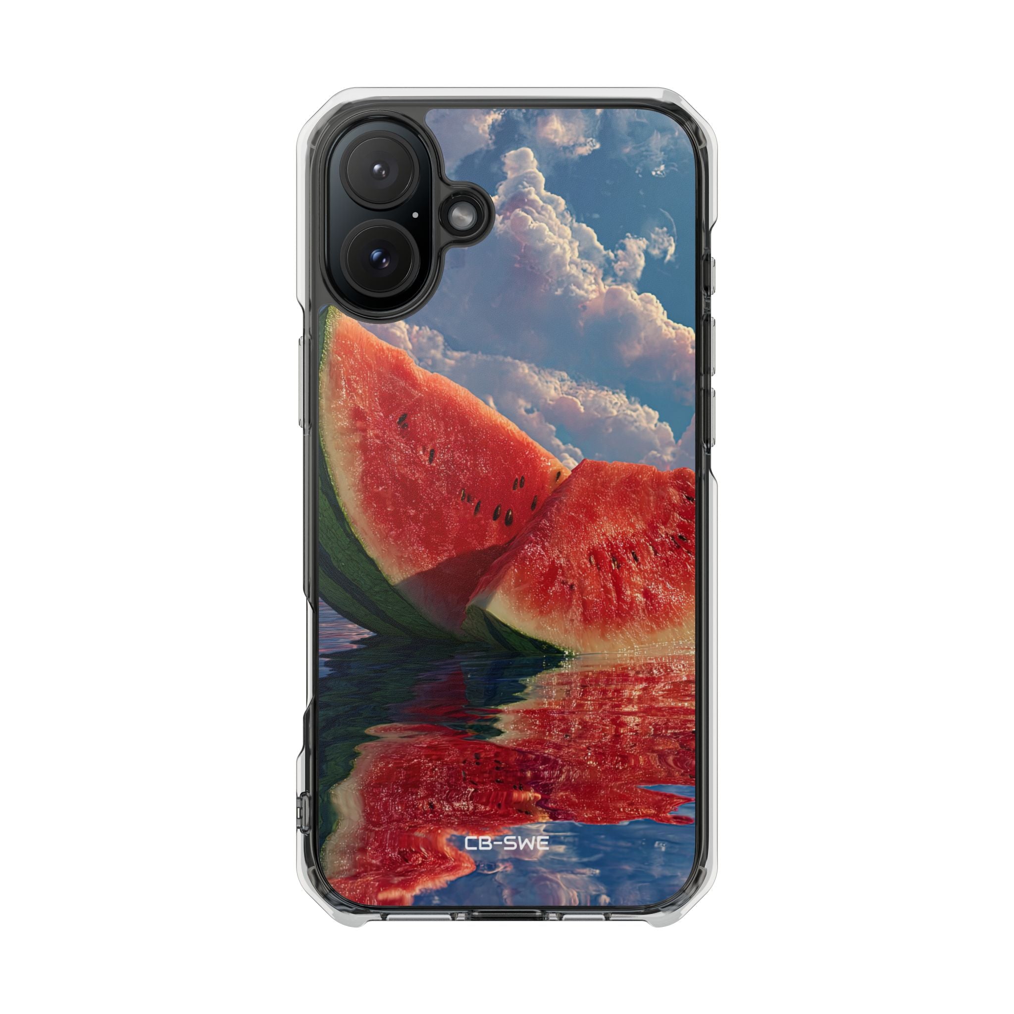 Watermelon Dream Reflection iPhone Case - Impact