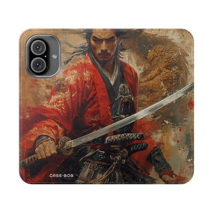 Crimson Samurai - iPhone 16 Case - Portemonnee