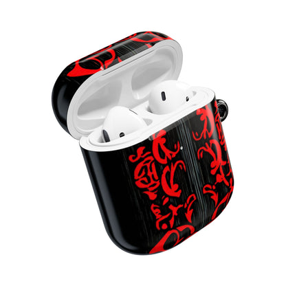 Crimson Swirl - AirPods Case
