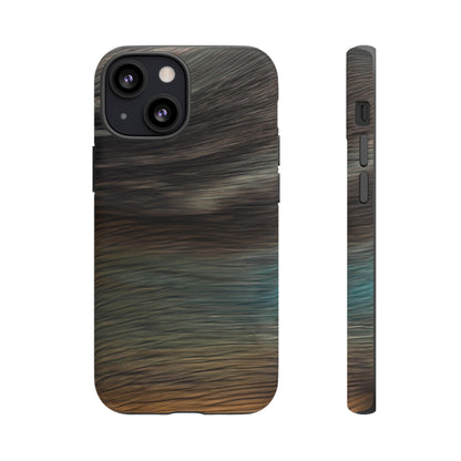 Brush Strokes Ink Art iPhone Case (Protective) iPhone 13 Mini Matte Phone Case