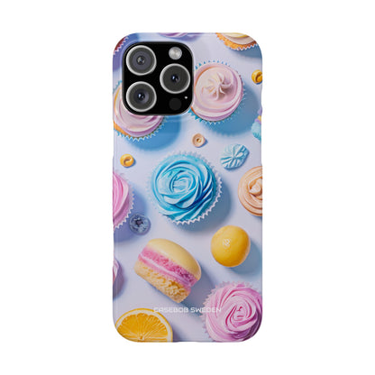 Pastel Whimsy Desserts - Slim iPhone 16 Phone Case