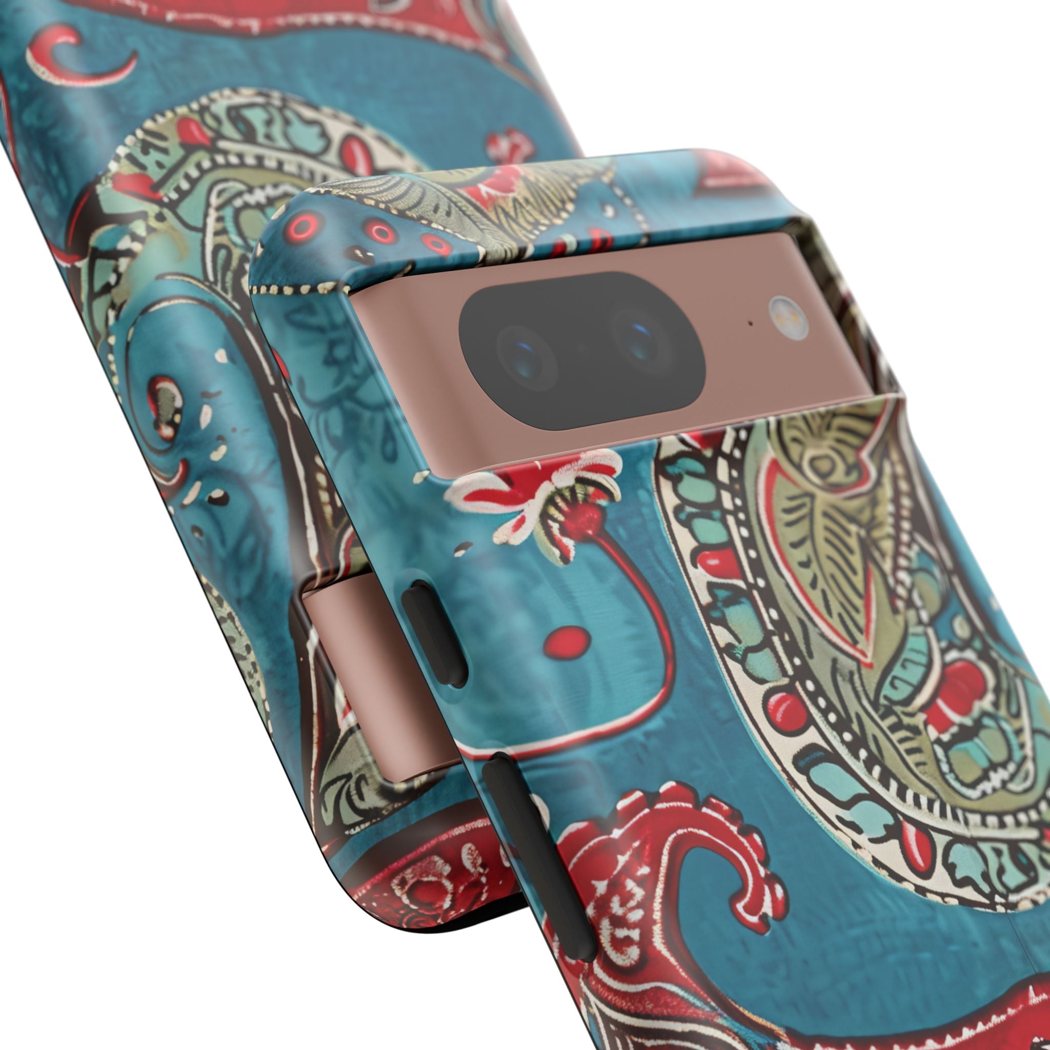 Vintage Paisley Elegance Google Pixel 8 - Tough Phone Case