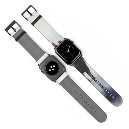 Misty Moose Reflection - Watch Band