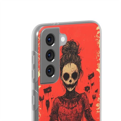 Haunting Scarlet Descent Samsung S21 - Flexi Phone Case