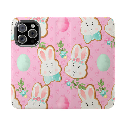 Blushing Bunny Bloom - iPhone 16 Pro Case - Wallet