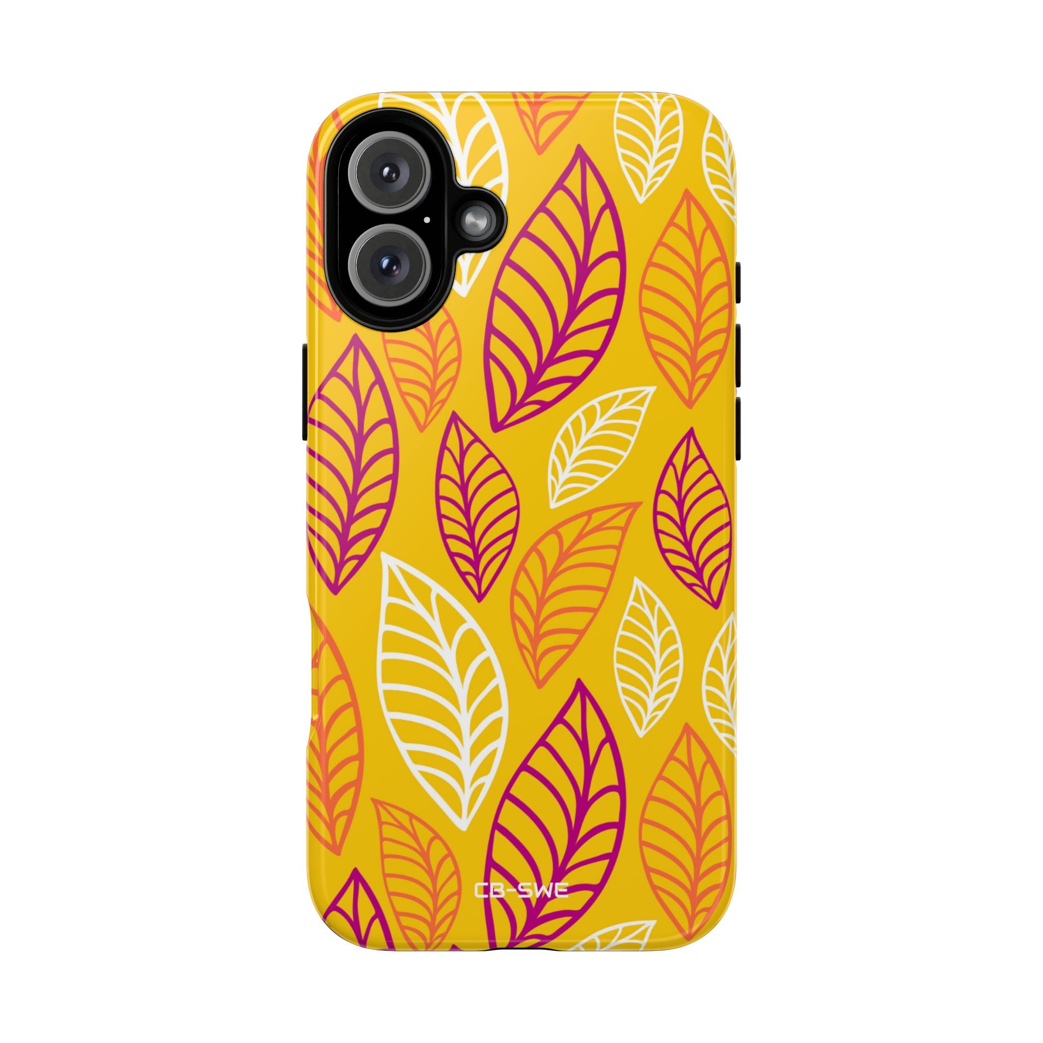 Vibrant Leaf Symphony - iPhone Case