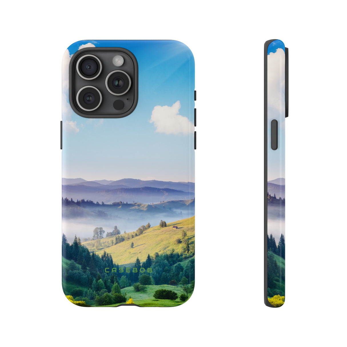 Mountain Sunny Day - Protective Phone Case