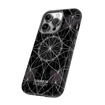 Symmetric Line Bloom iPhone 14 - Tough