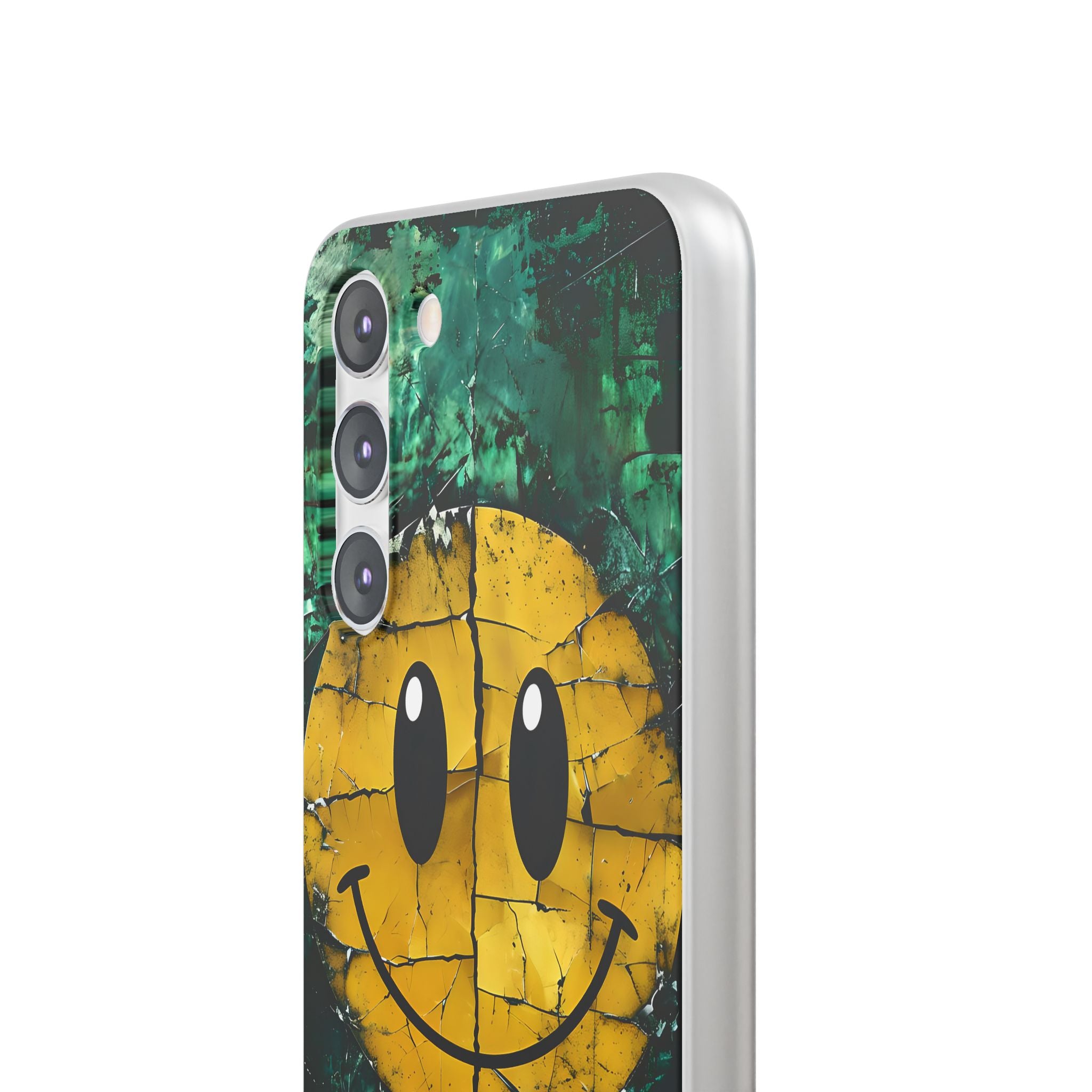 Cracked Smiley Samsung S23 Plus - Soft Case