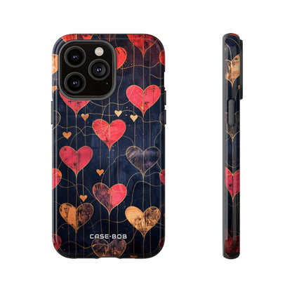 Golden Hearts Network iPhone 14 Pro Max Case - Tough