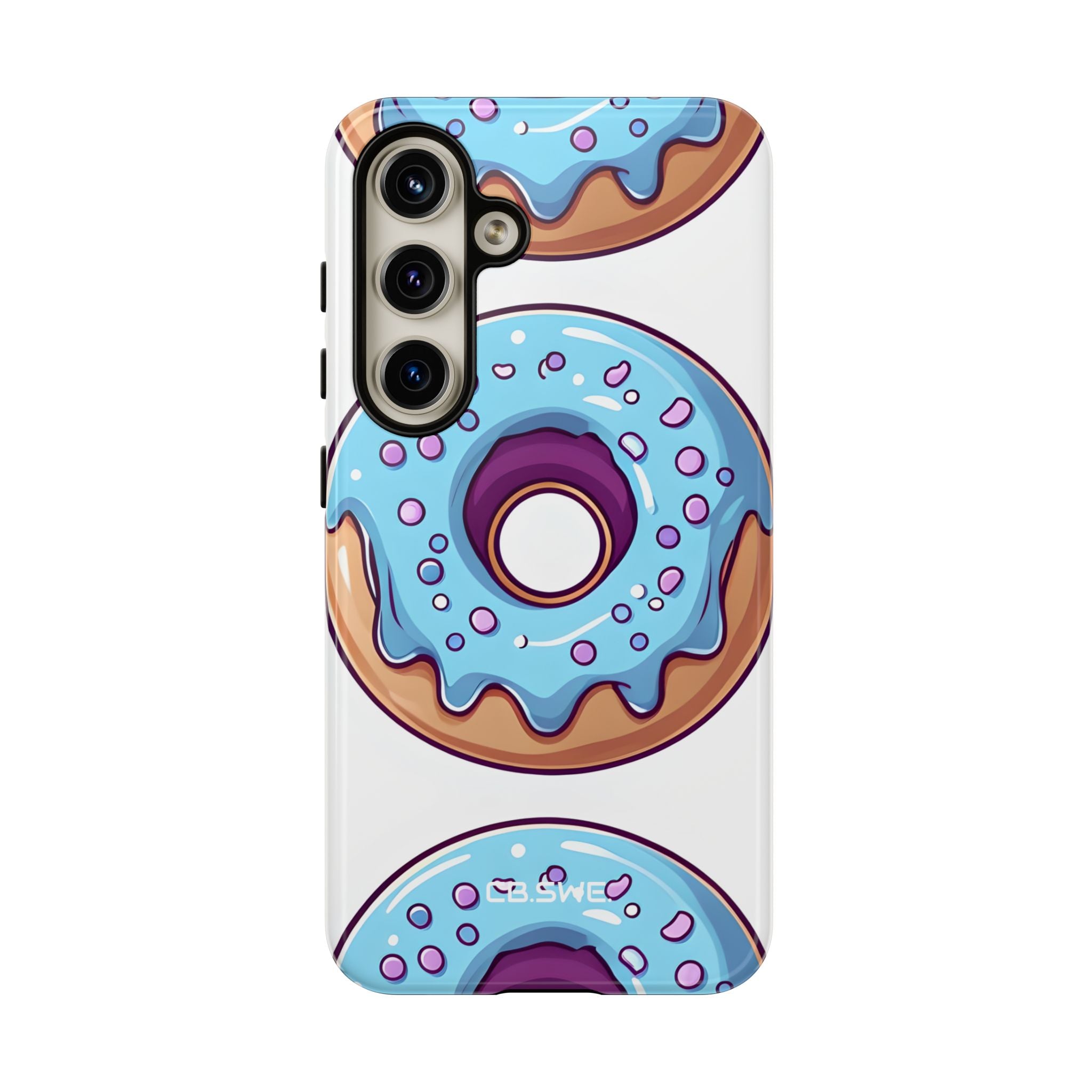 Playful Cartoon Donuts Kids Seamless Samsung S24 - Tough