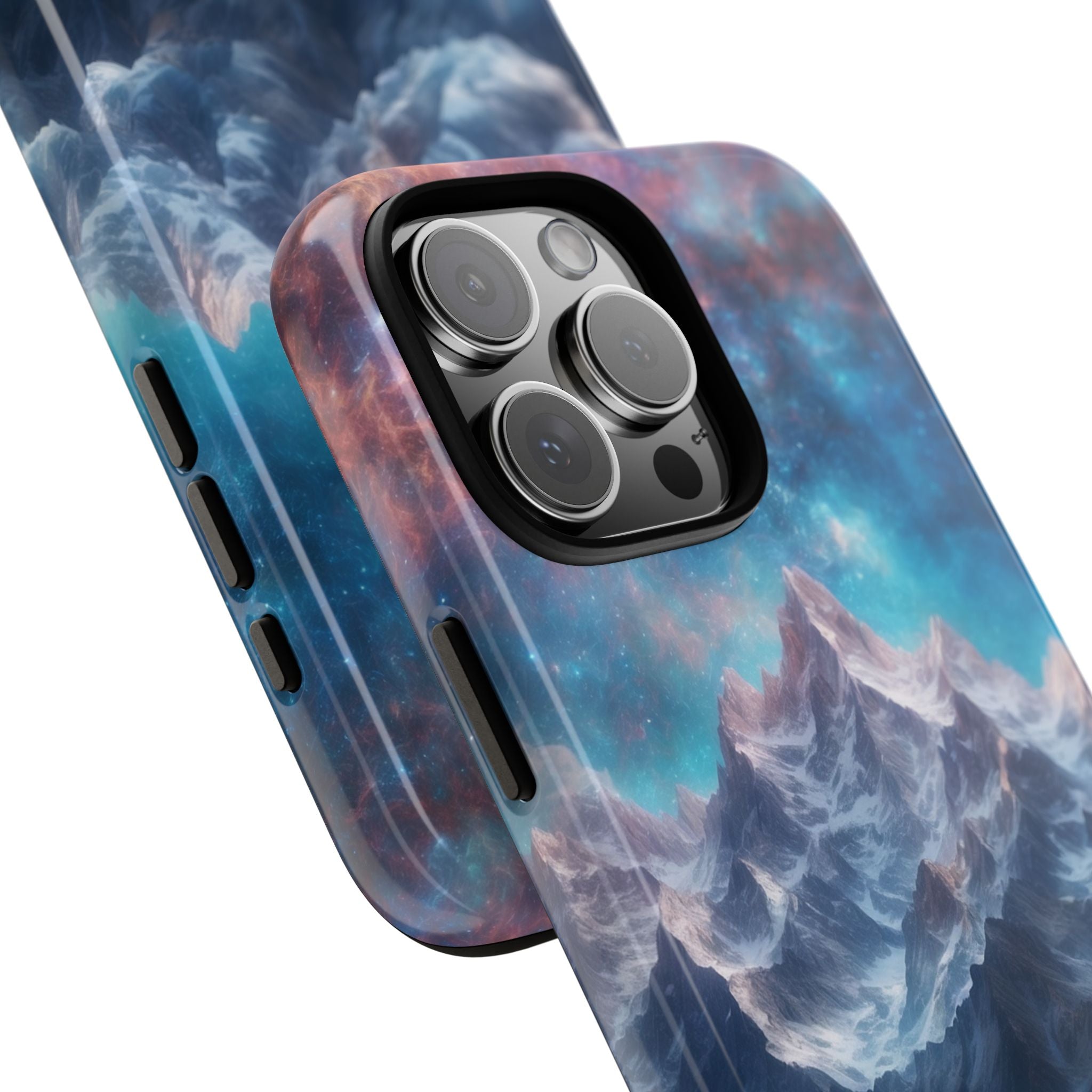 Celestial Mountains Rise - iPhone Case