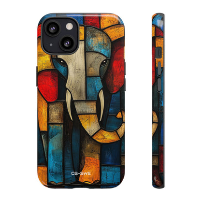 Elephant Shapes Dance - iPhone Case