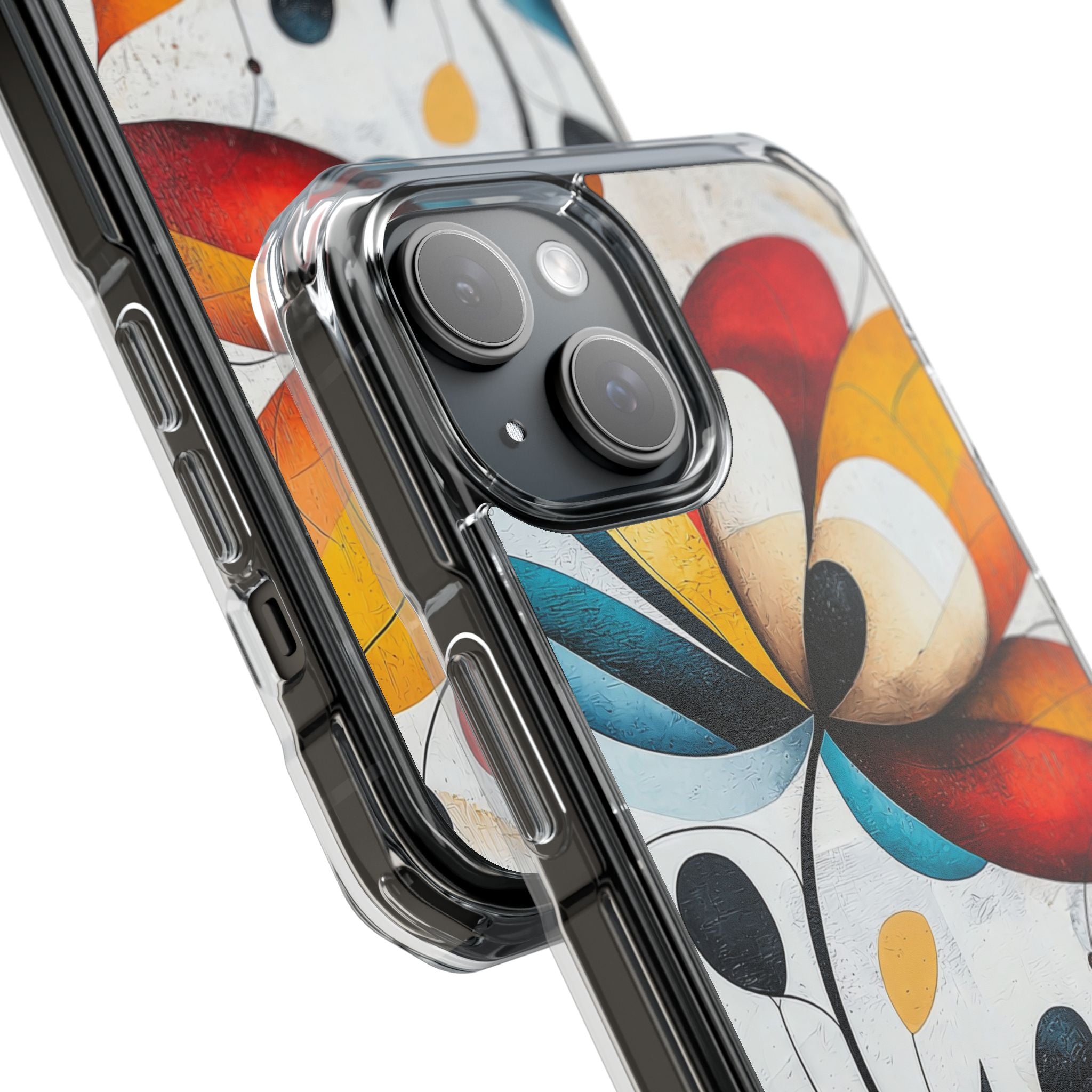 Vibrant Floral Symphony iPhone Case - Impact