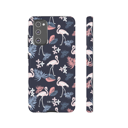 Flamingos Dance Playfully - Samsung Case