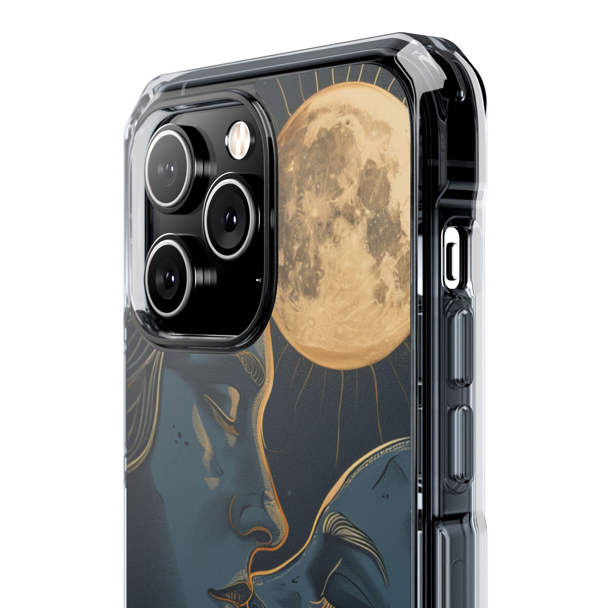 Mystical Embrace - Phone Case for iPhone (Clear Impact - Magnetic)