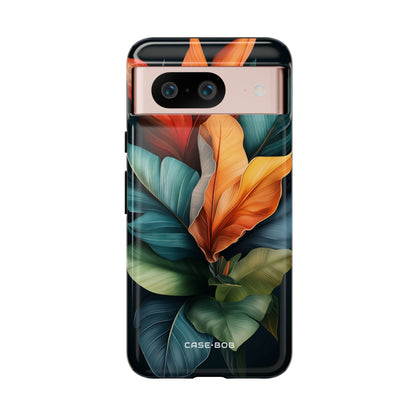 Tropical Leafburst Google Pixel 8 Case - Tough