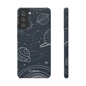 Cosmic Wanderer | Schlanke Handyhülle für Samsung