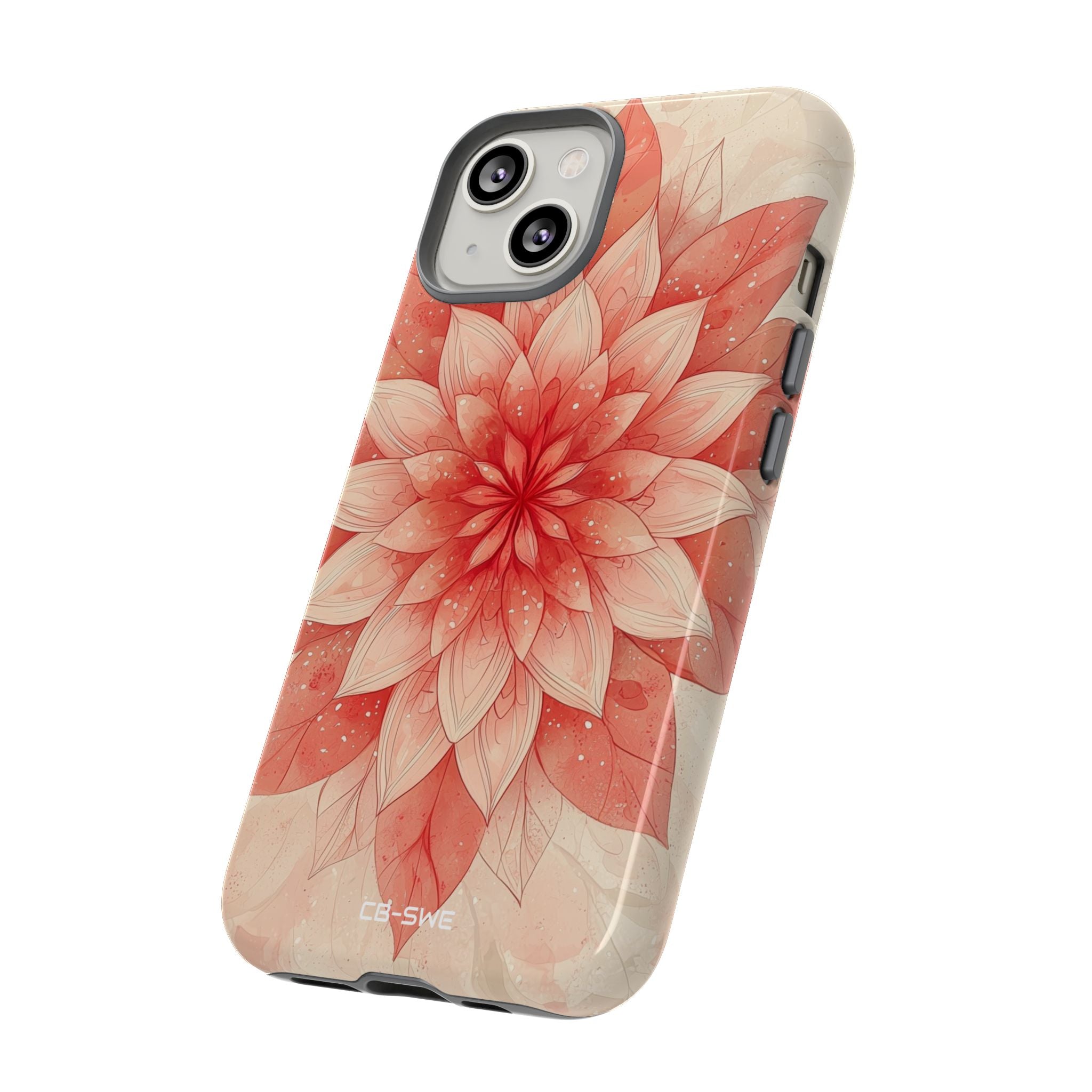 Floral Harmony Glows - iPhone Case