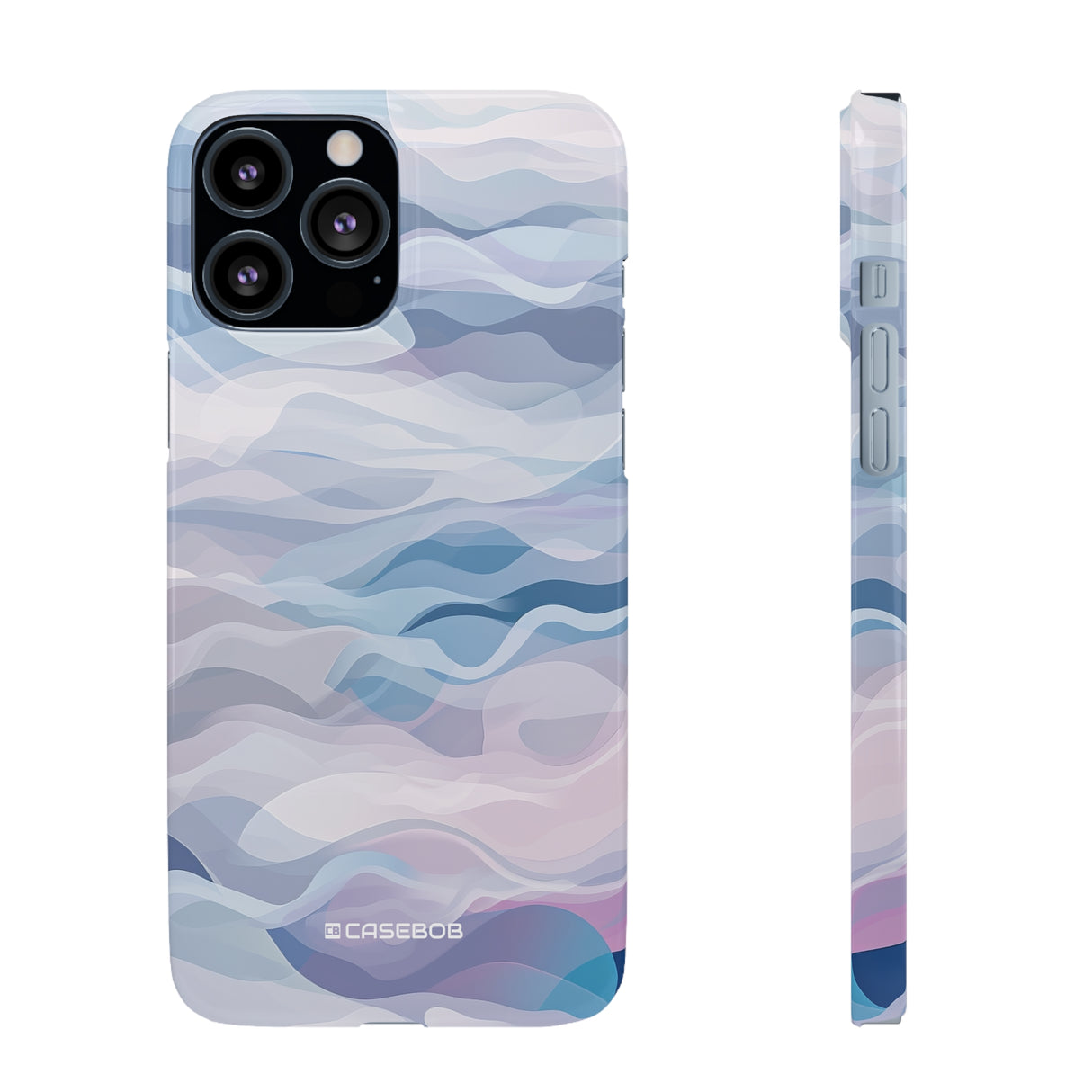 Pantone Serenity Design | Handyhülle für iPhone (Slim Case)