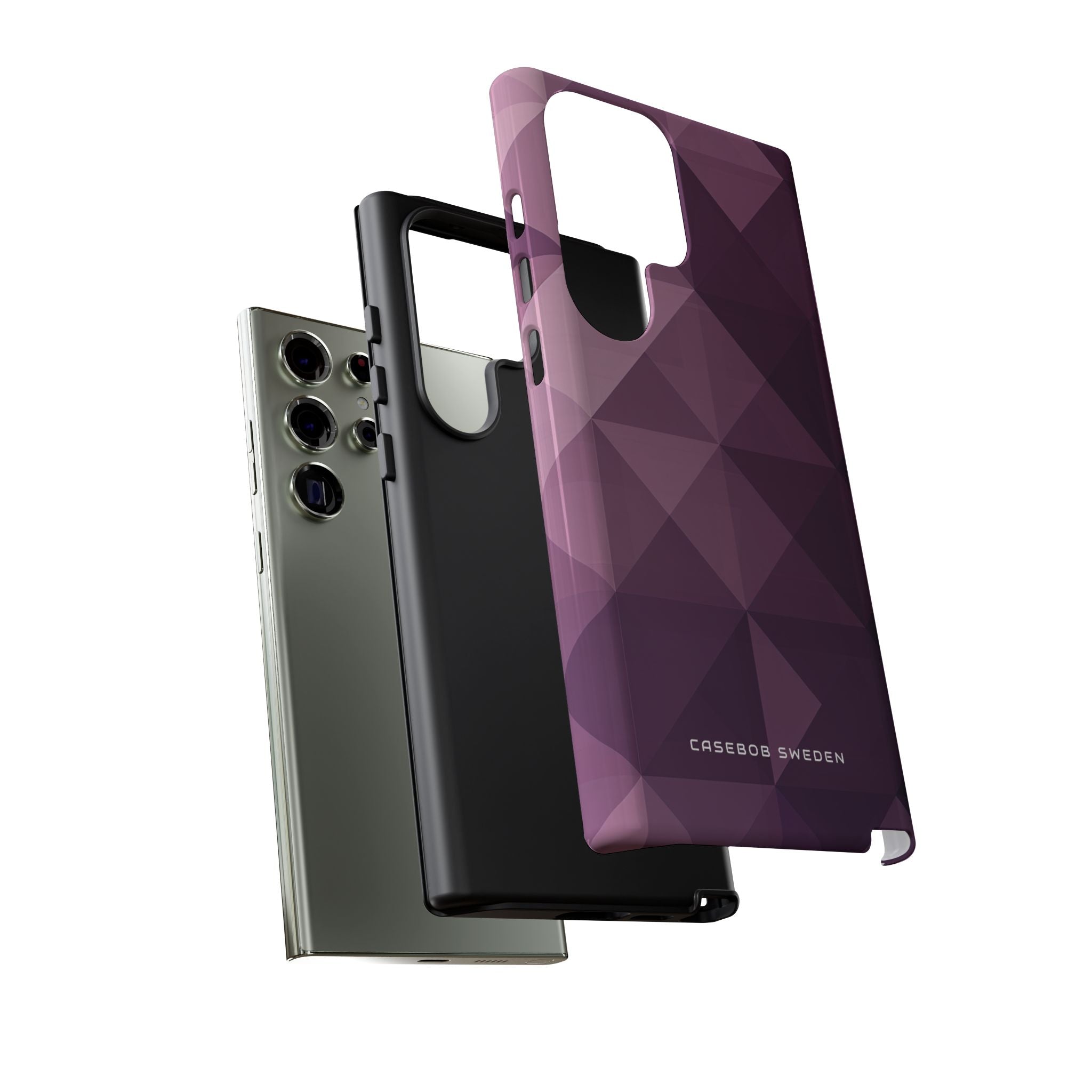 Gradient Purple Mosaic Samsung S23 - Tough Phone Case