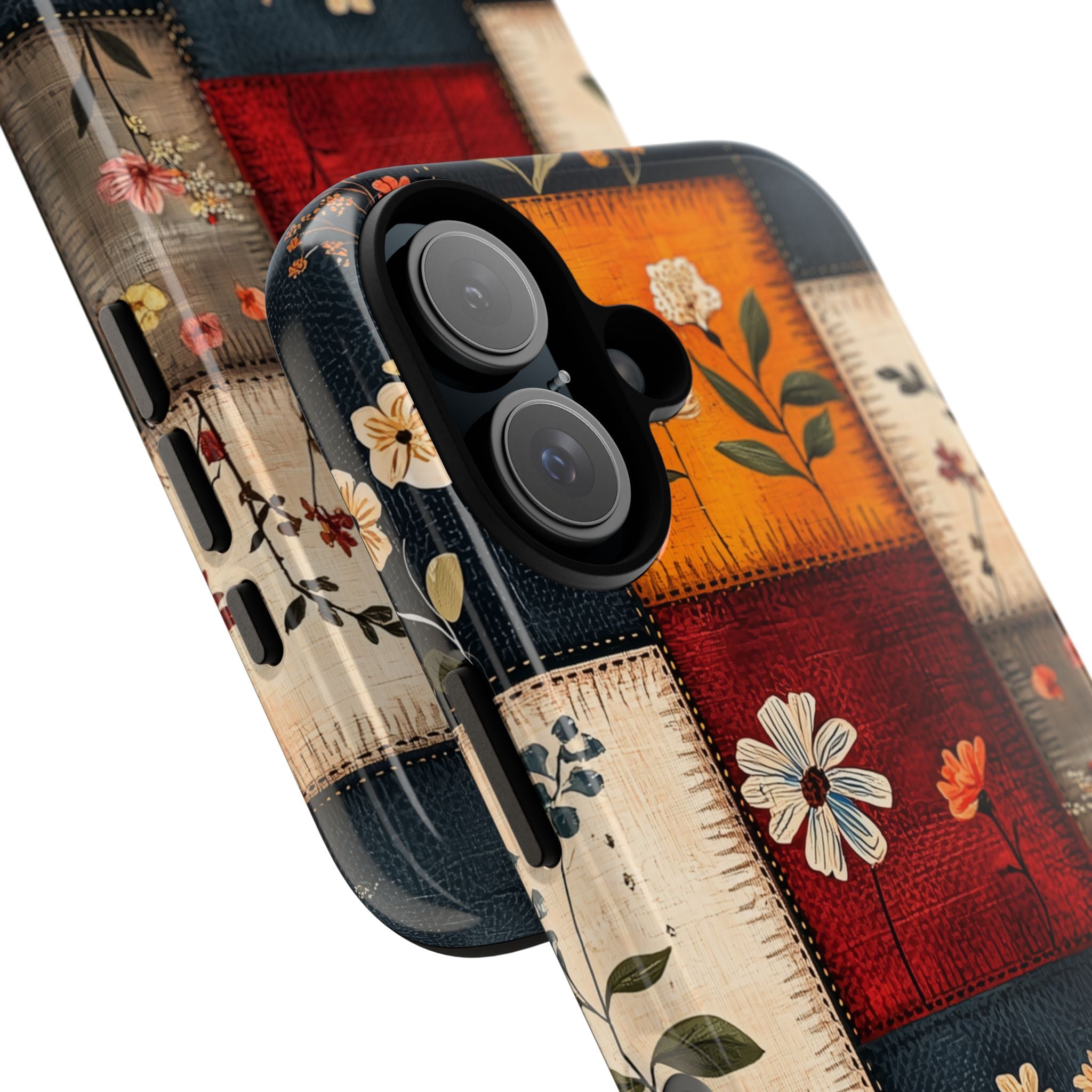 Floral Patches Bloom - iPhone Case