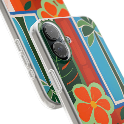 Orange Blossom Burst iPhone 16 Plus Case - Soft