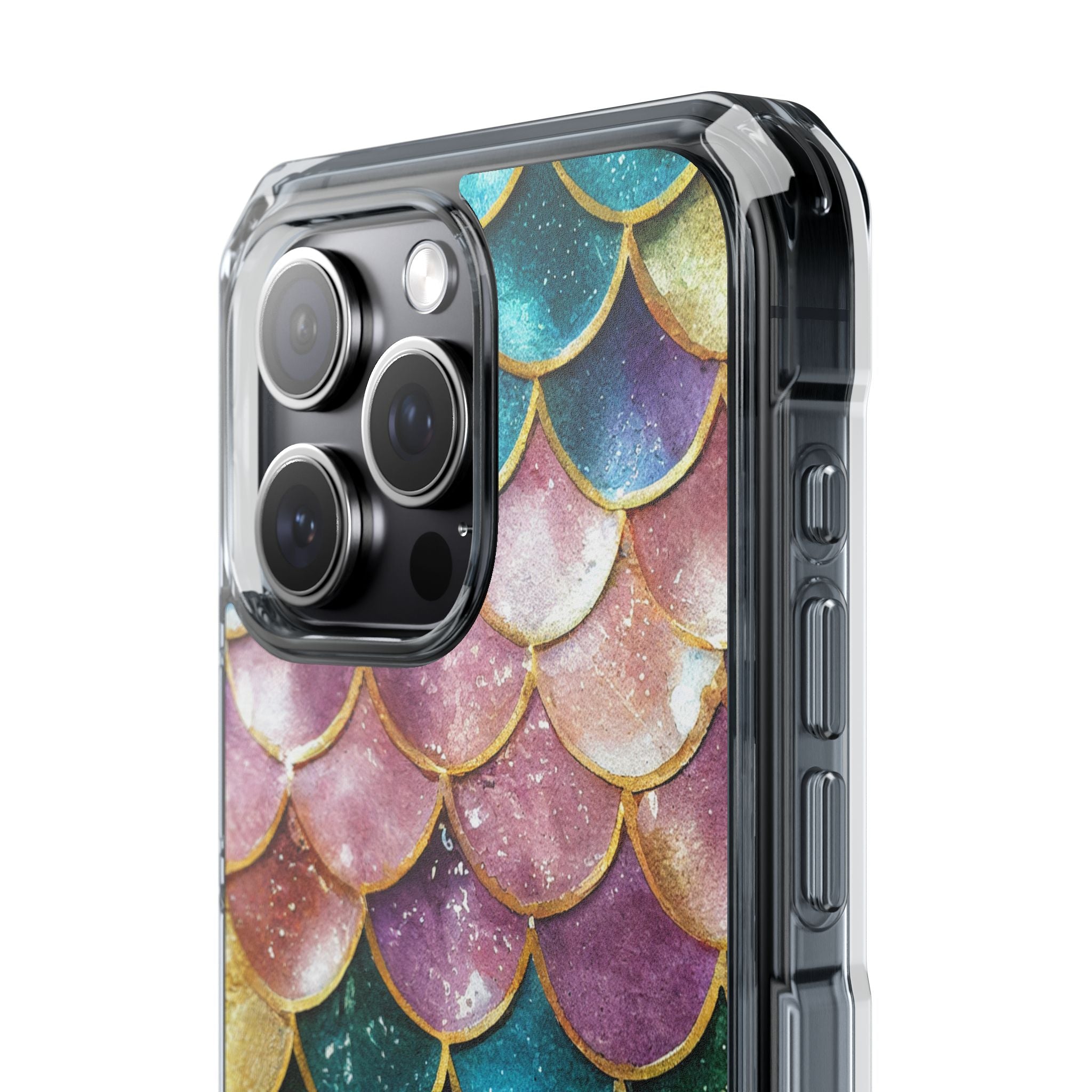 Mermaid Scale Radiance iPhone Case - Impact
