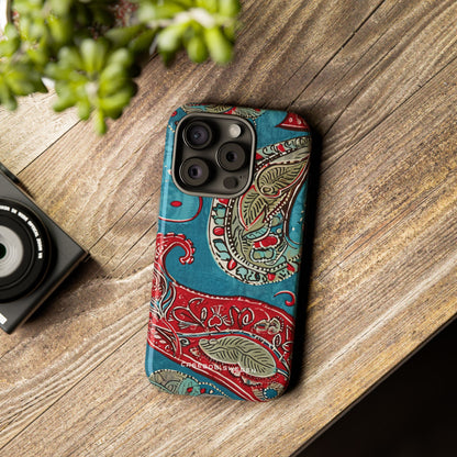 Vintage Paisley Elegance iPhone 15 - Tough Phone Case