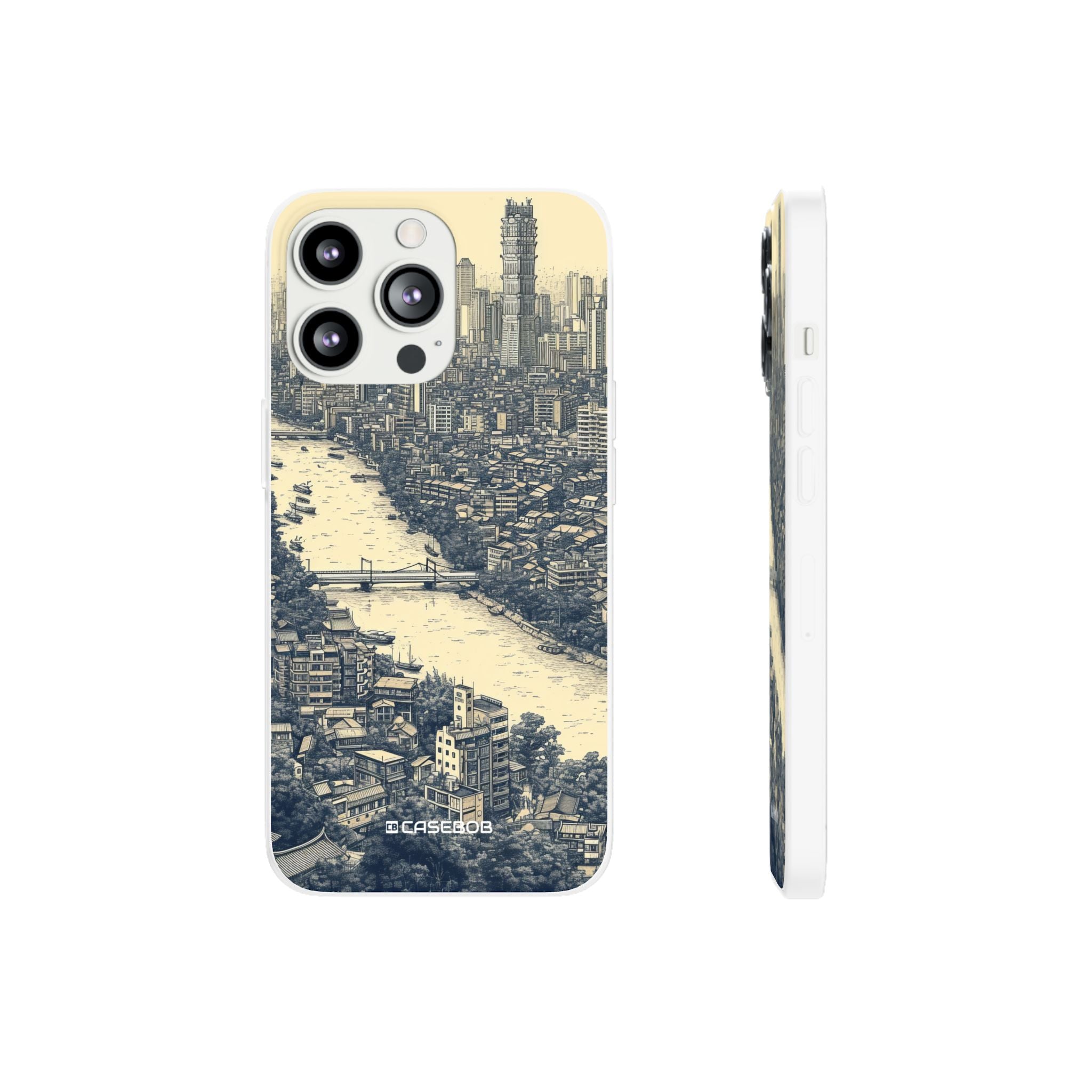 Nostalgic Metropolis | Flexible Phone Case for iPhone